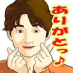 [LINEスタンプ] イケメン男子のスタンプの画像（メイン）