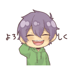 [LINEスタンプ] クロカゲ スタンプ！