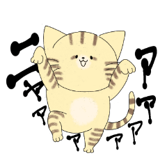 [LINEスタンプ] ポーズがいちいちうるさい茶トラ