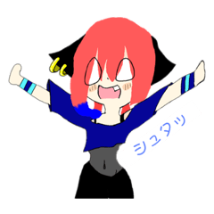 [LINEスタンプ] kuroya+セット