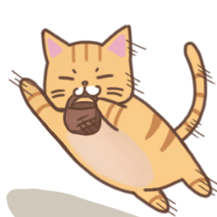 [LINEスタンプ] ゆるい茶トラ猫のスタンプ