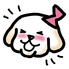 [LINEスタンプ] わくい犬