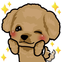 [LINEスタンプ] ココアざわんこ