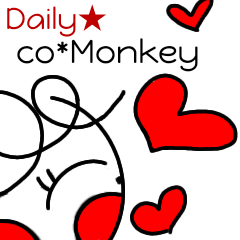 [LINEスタンプ] Daily★co*Monkey