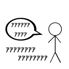 [LINEスタンプ] 棒人間peopleくん2