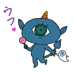 [LINEスタンプ] モンスターとかわいい魔女