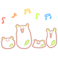 [LINEスタンプ] もちもち 草餅！