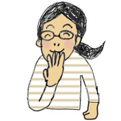 [LINEスタンプ] メガネエさんです