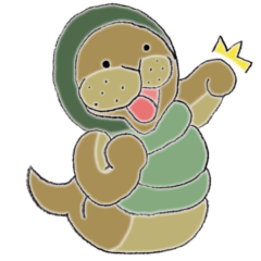 [LINEスタンプ] ONE PIECE-あつまれ！どうぶつの盛り合わせ-