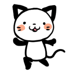 [LINEスタンプ] 捨て猫のピコ