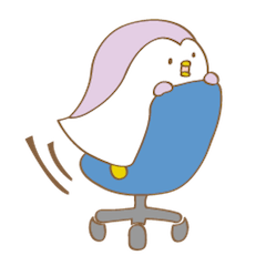 [LINEスタンプ] はたらくペンちゃん