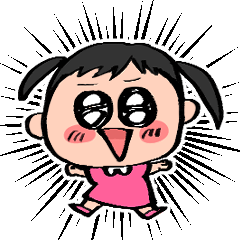 [LINEスタンプ] 普通のことを大声で言う子供たち