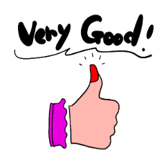 [LINEスタンプ] グッドスタンプ 女性版の画像（メイン）