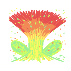 [LINEスタンプ] お花FLOWER