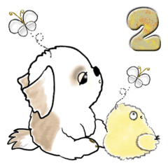 [LINEスタンプ] 新シーズー犬 2