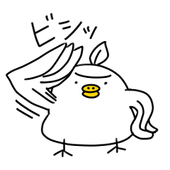 [LINEスタンプ] 豚っぱな鳥のトリトン君【日常会話】