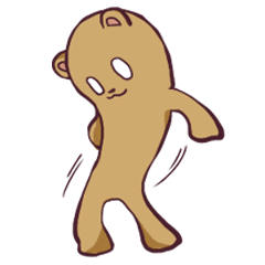 [LINEスタンプ] やわらかくま