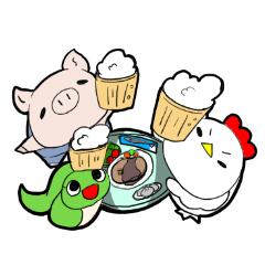 [LINEスタンプ] さんどくきょうだい