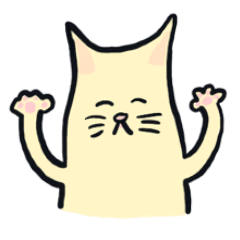 [LINEスタンプ] かわいい猫のすにゃんぷ1の画像（メイン）