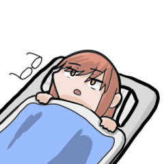 [LINEスタンプ] 不安ガールズ