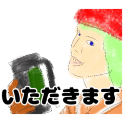 [LINEスタンプ] ROKIスタンプ裏