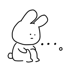 [LINEスタンプ] うさちゃんのゆるゆるすたんぷ