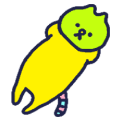 [LINEスタンプ] カラフル ねこズ