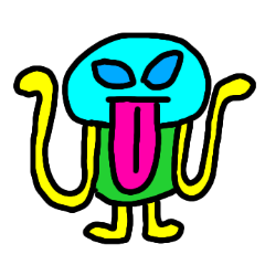[LINEスタンプ] 使いやすい豆と宇宙と宇宙人