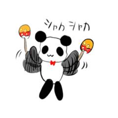 [LINEスタンプ] パッパラーパンダ