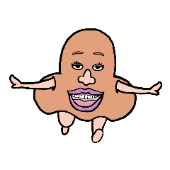[LINEスタンプ] 元気な鼻子さん