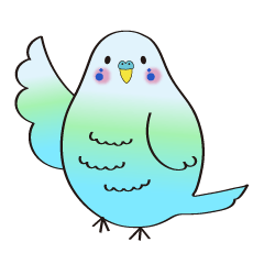 [LINEスタンプ] インコのピッピちゃん