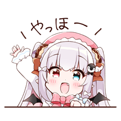 [LINEスタンプ] さきゅばのえ LINEスタンプの画像（メイン）