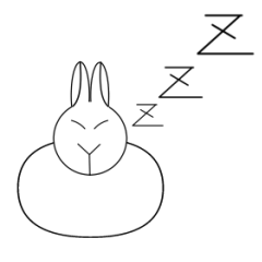 [LINEスタンプ] まんじゅううさぎ