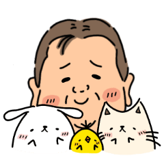 [LINEスタンプ] 半生うさぎ×働くぽちゃお