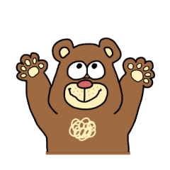 [LINEスタンプ] クマ蔵さん