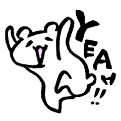 [LINEスタンプ] ねこぜのくま