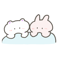 [LINEスタンプ] やさしい しろくま 04 死亡フラグ有り