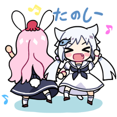 [LINEスタンプ] シーフード少女