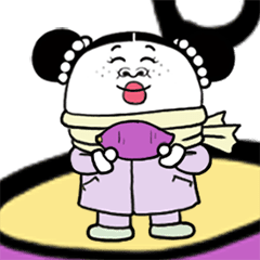 [LINEスタンプ] （動く冬）ブスカワだんごちゃん2