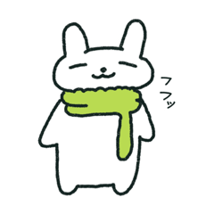 [LINEスタンプ] ソフトなうさぎ。