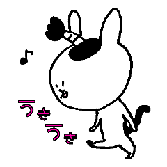 [LINEスタンプ] うさぎ⭐︎ねこ