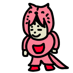 [LINEスタンプ] 着ぐるみニャンコす