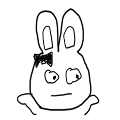 へんすぎるうさぎさん