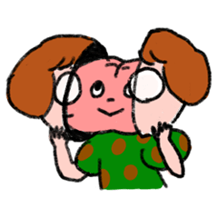 [LINEスタンプ] 脳ちゃんとタマ子