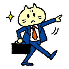 [LINEスタンプ] 自由人にゃんちたち6