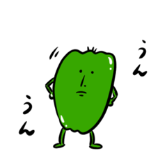 [LINEスタンプ] 野菜と果物の日常スタンプ