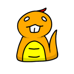 [LINEスタンプ] でっぱツチノコ