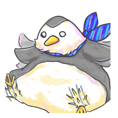 [LINEスタンプ] 毎日使えるおにぎりペンギンのスタンプ