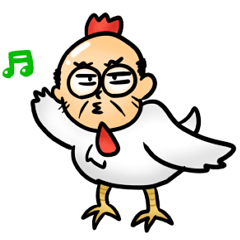 [LINEスタンプ] 鳥獣おやじ