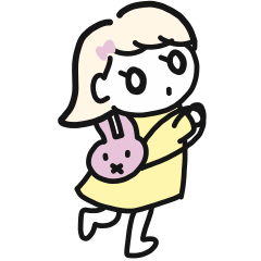 [LINEスタンプ] モーちゃんと一緒